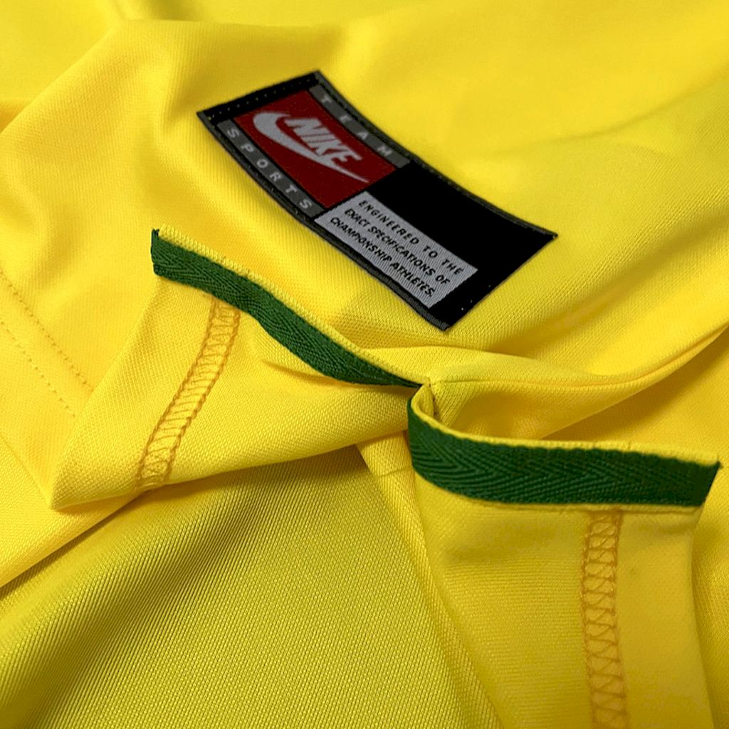 Brazil 1997 Retro Home Jersey