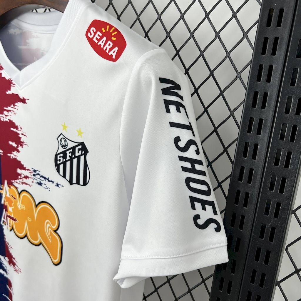 Men’s Neymar Júnior 2025/26 Barcelona-Santos Jersey
