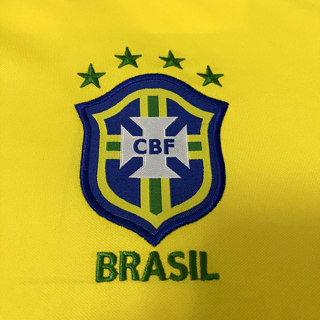 Brazil 1997 Retro Home Jersey