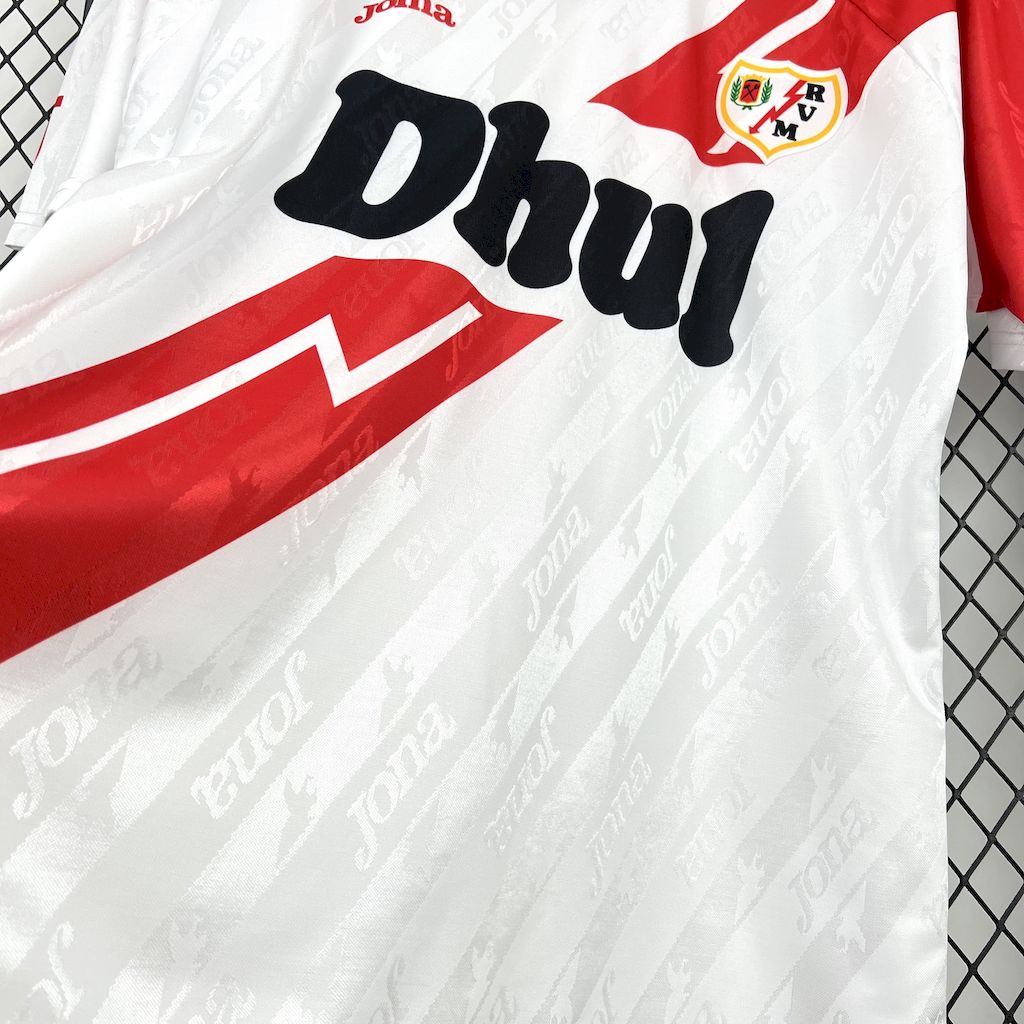 Rayo Vallecano 1994/95 Retro Home Jersey