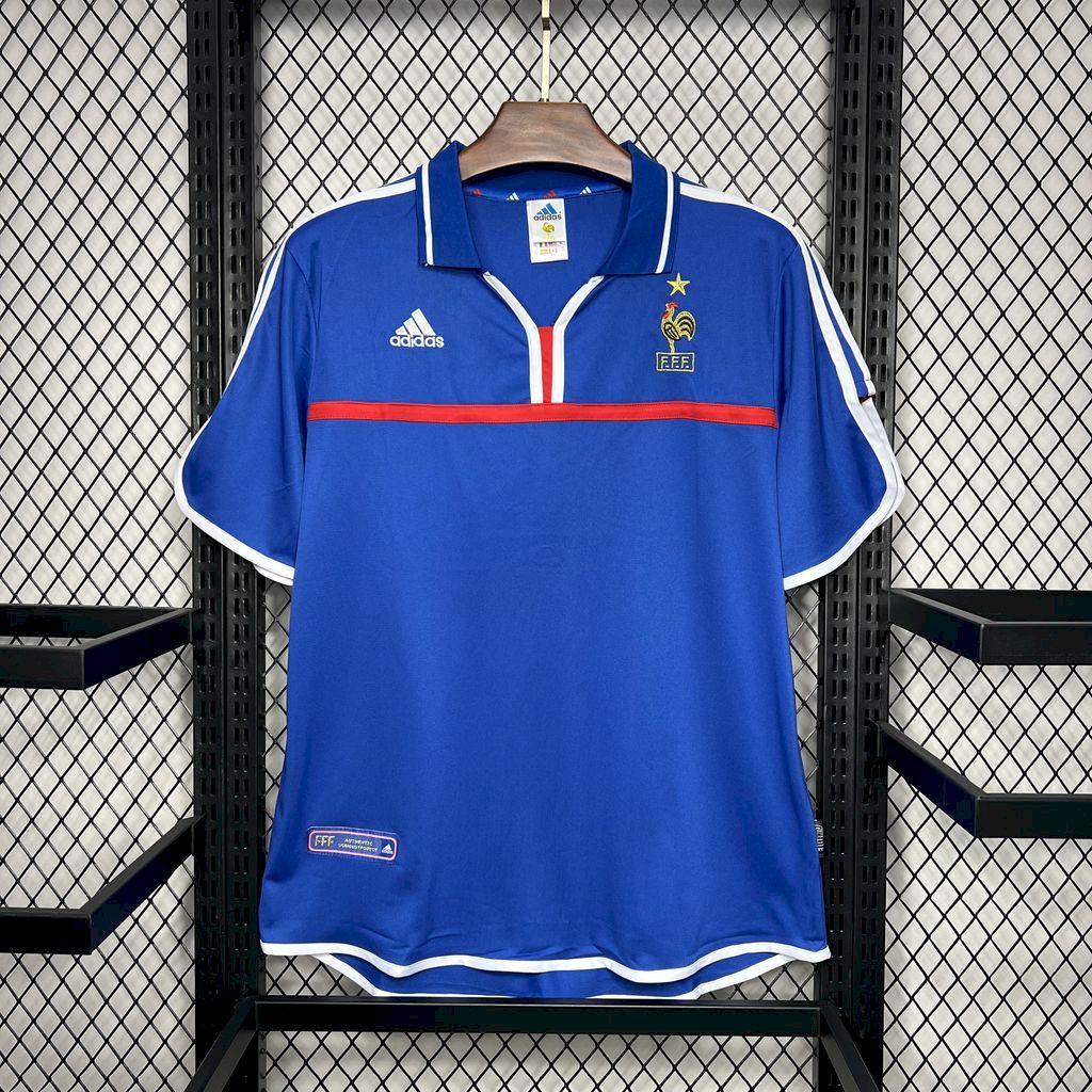 France 2000 Retro Home Jersey