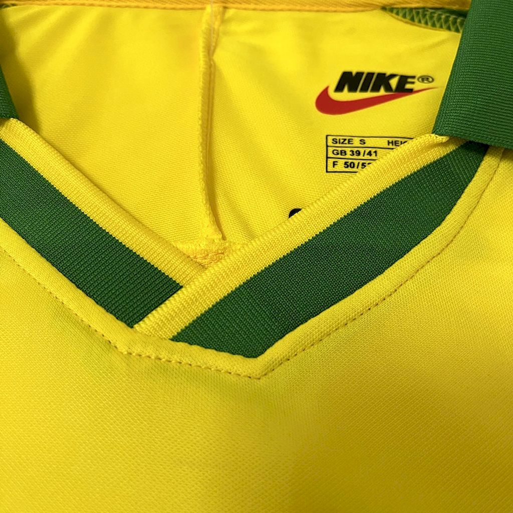 Brazil 1997 Retro Home Jersey