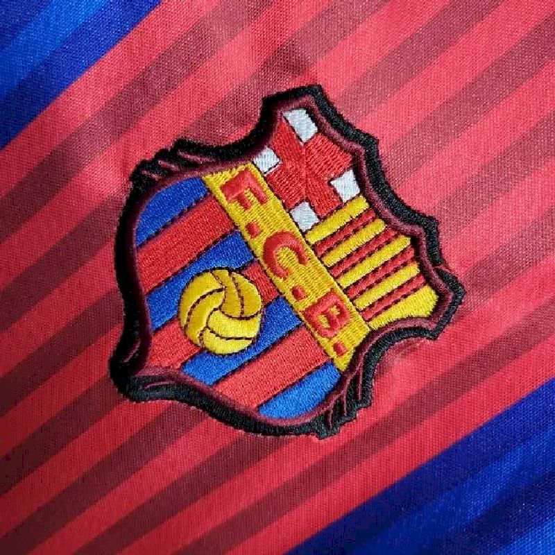 Barcelona 1991/92 Retro Home Long Sleeve Jersey