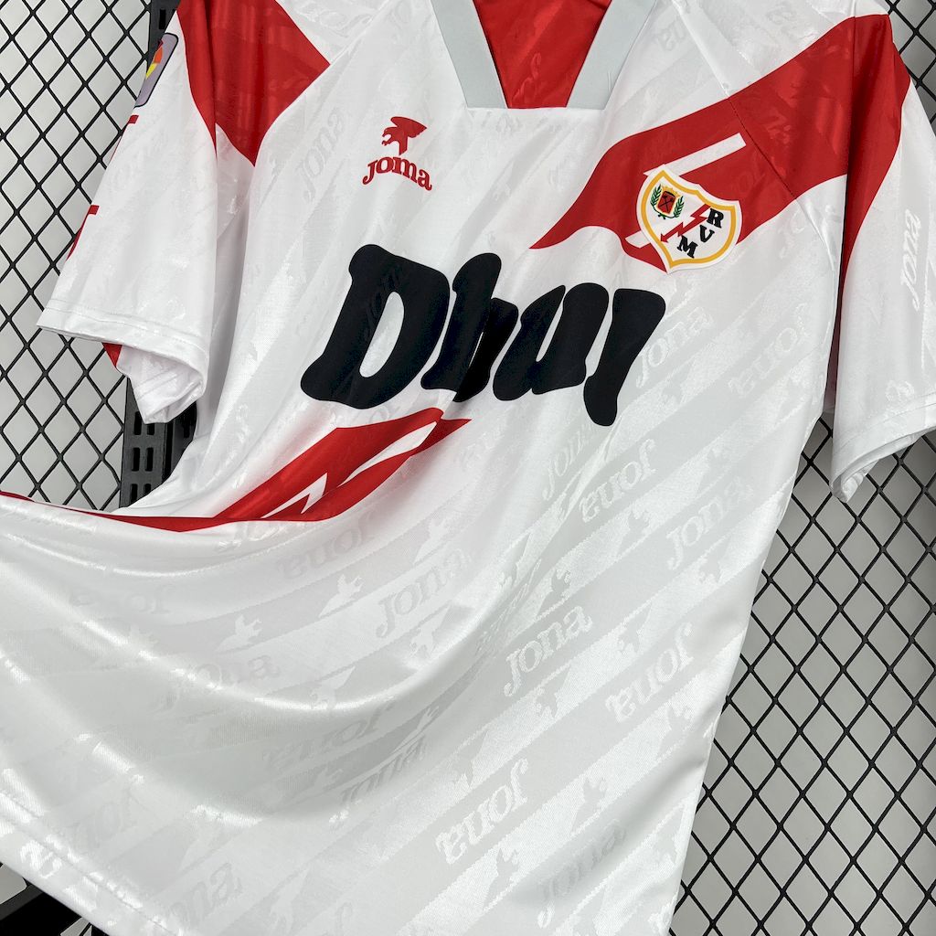 Rayo Vallecano 1994/95 Retro Home Jersey