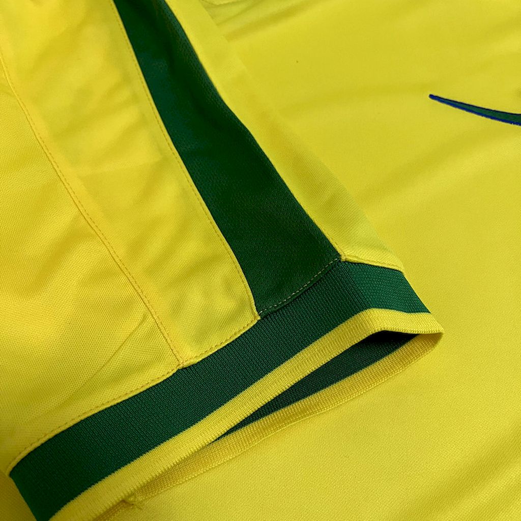 Brazil 1997 Retro Home Jersey