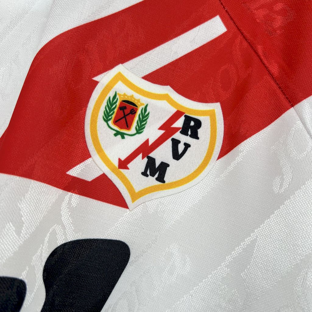 Rayo Vallecano 1994/95 Retro Home Jersey