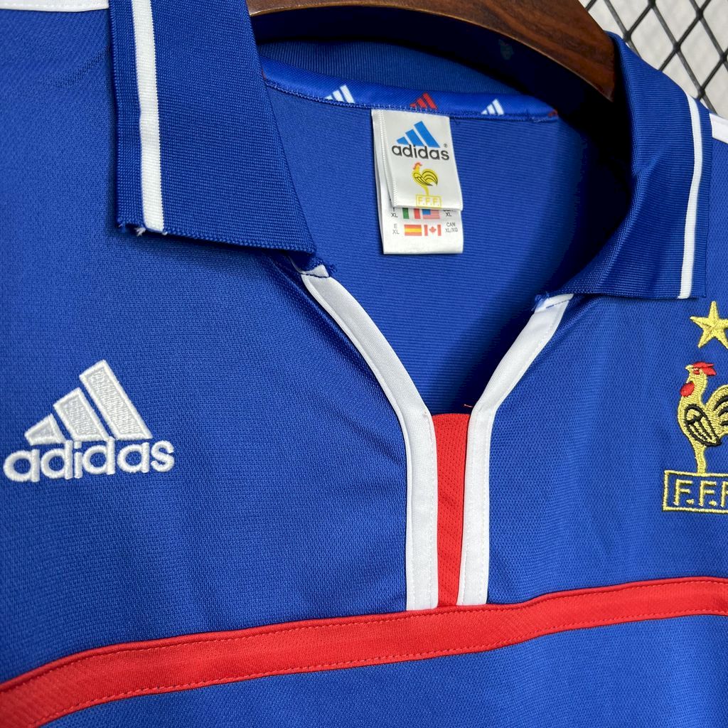 France 2000 Retro Home Jersey