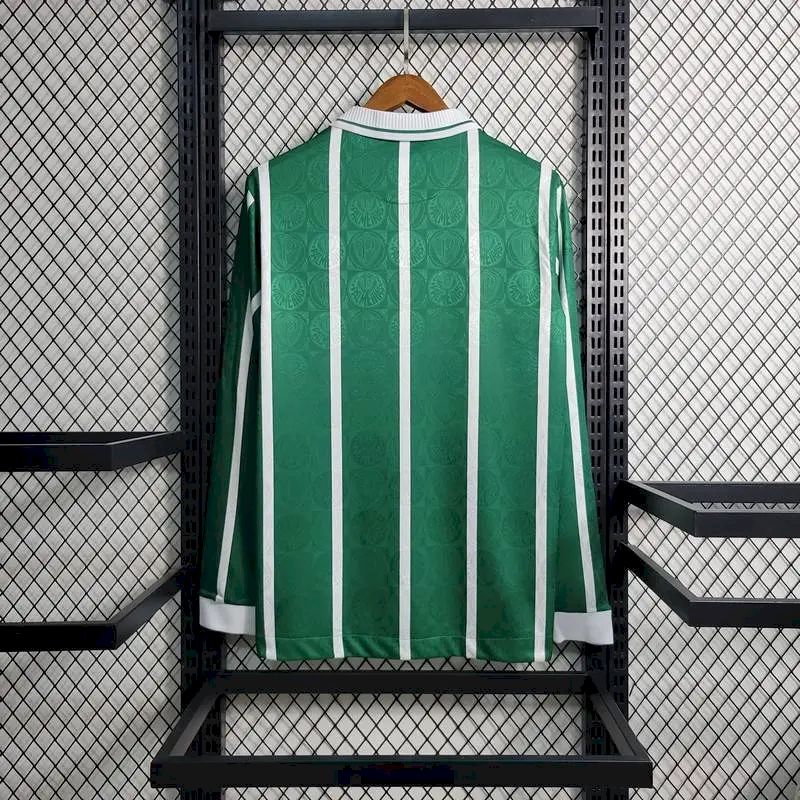 Palmeiras 1993 Retro Home Long Sleeve Jersey