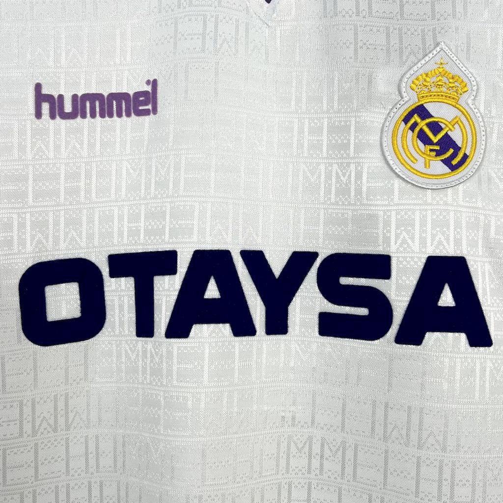 Real Madrid 1990/92 Retro Home Jersey