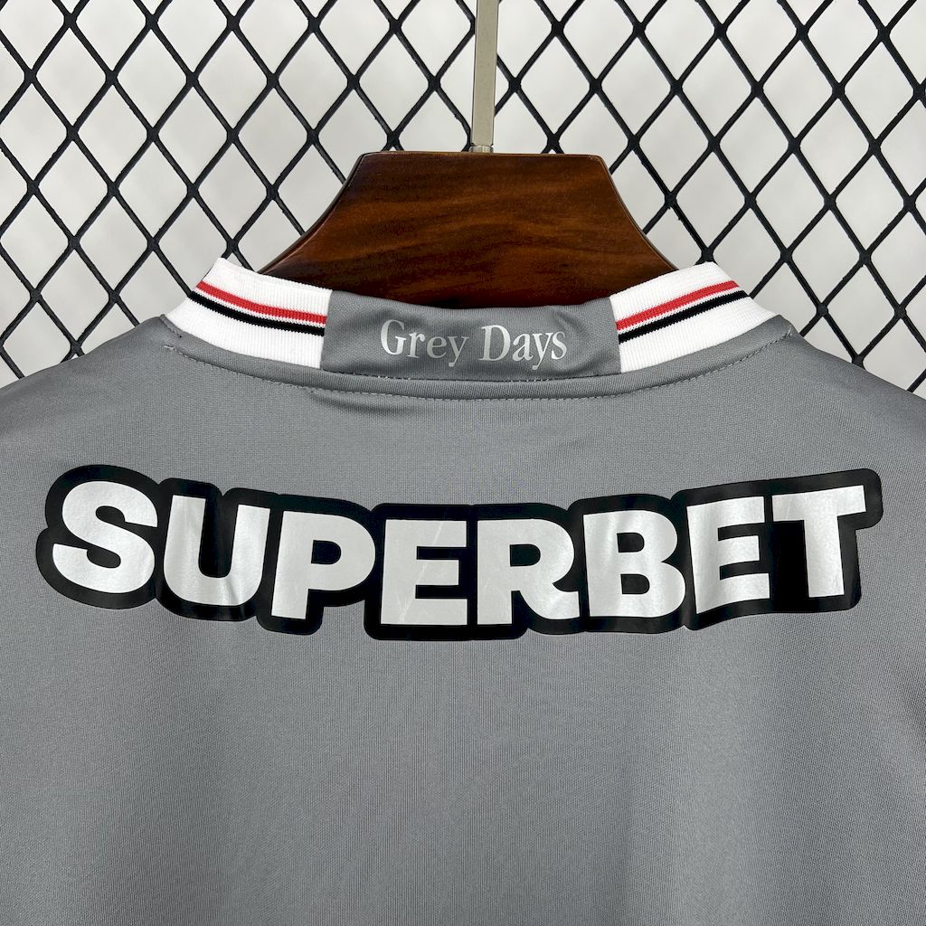 Men's São Paulo 2025/26 Grey Jersey