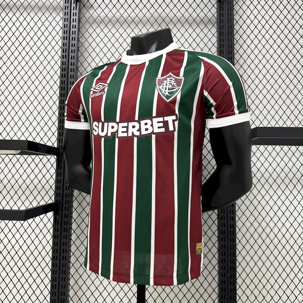 Men's Fluminense 2025/26 Player Home Jersey