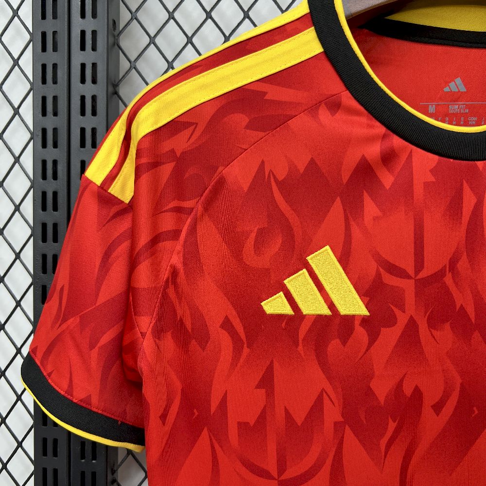 Men's Belgium 2025/26 Home Jersey