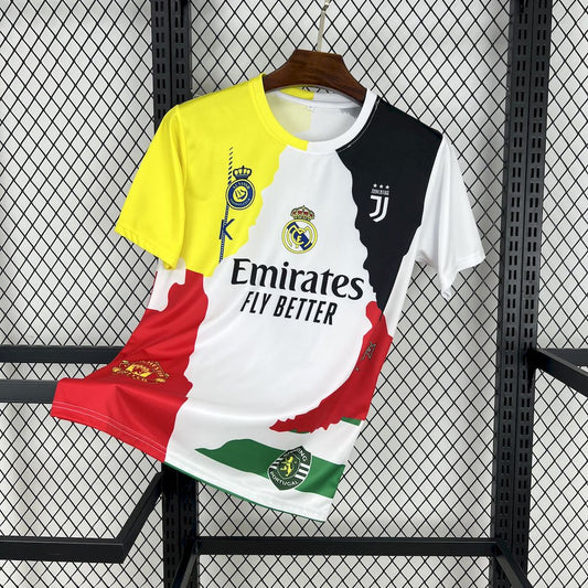 Men's Cristiano Ronaldo 2025/26 Fan all club mix Jersey