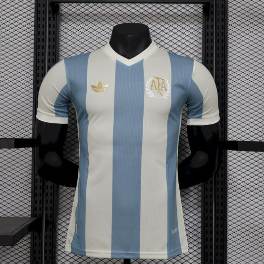 Men's Argentina 2024/25 Player Adidas 50th Anniversary