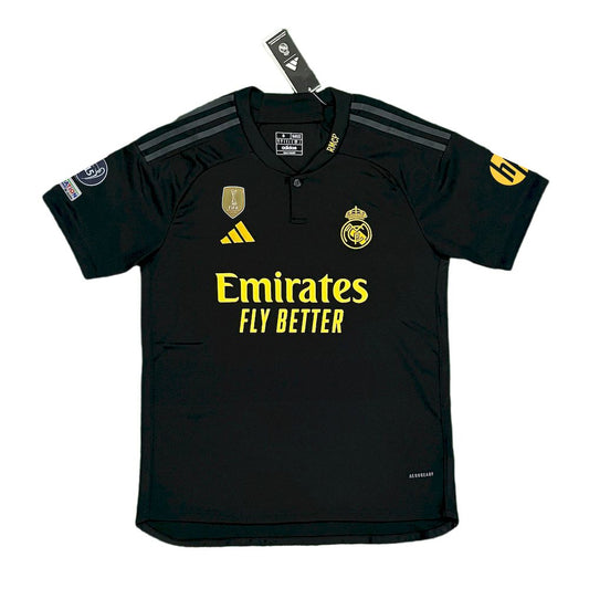 Men's Real Madrid 2023/24 Fan Third Champions League Champions Jersey