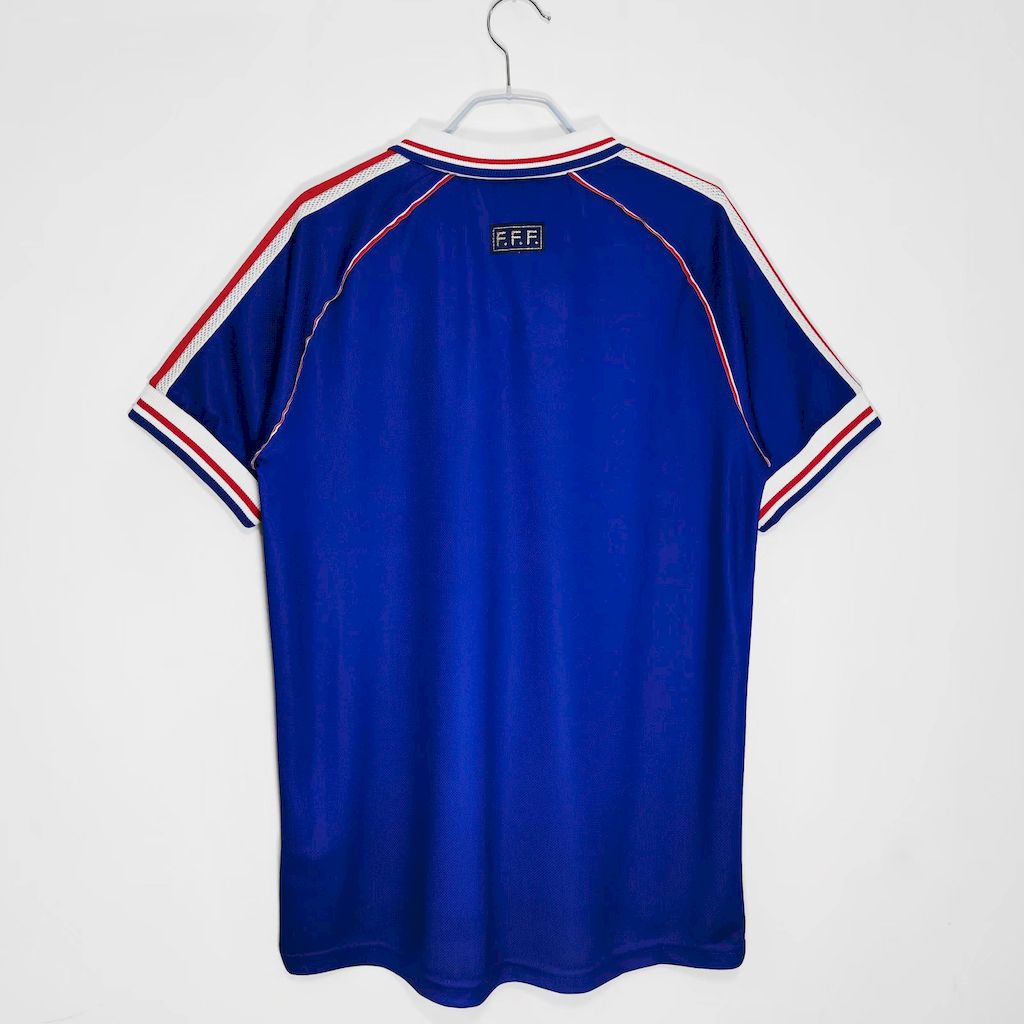 France 1998 Retro World Cup Home Jersey