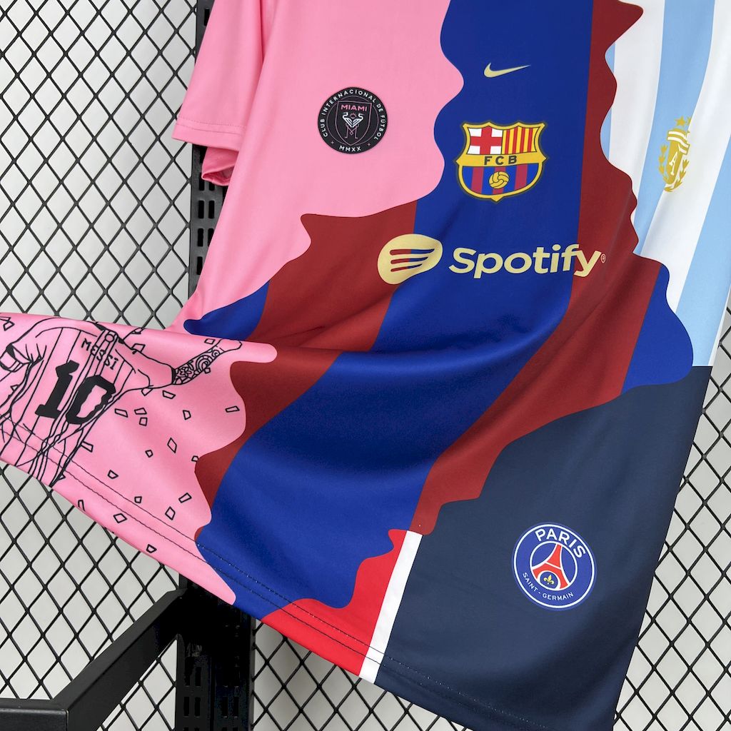 Men’s Lionel Messi 2025/26 all club mix Jersey