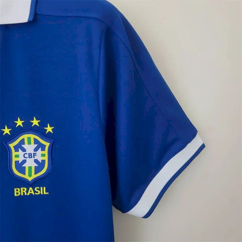 Brazil 1997 Retro Away Jersey