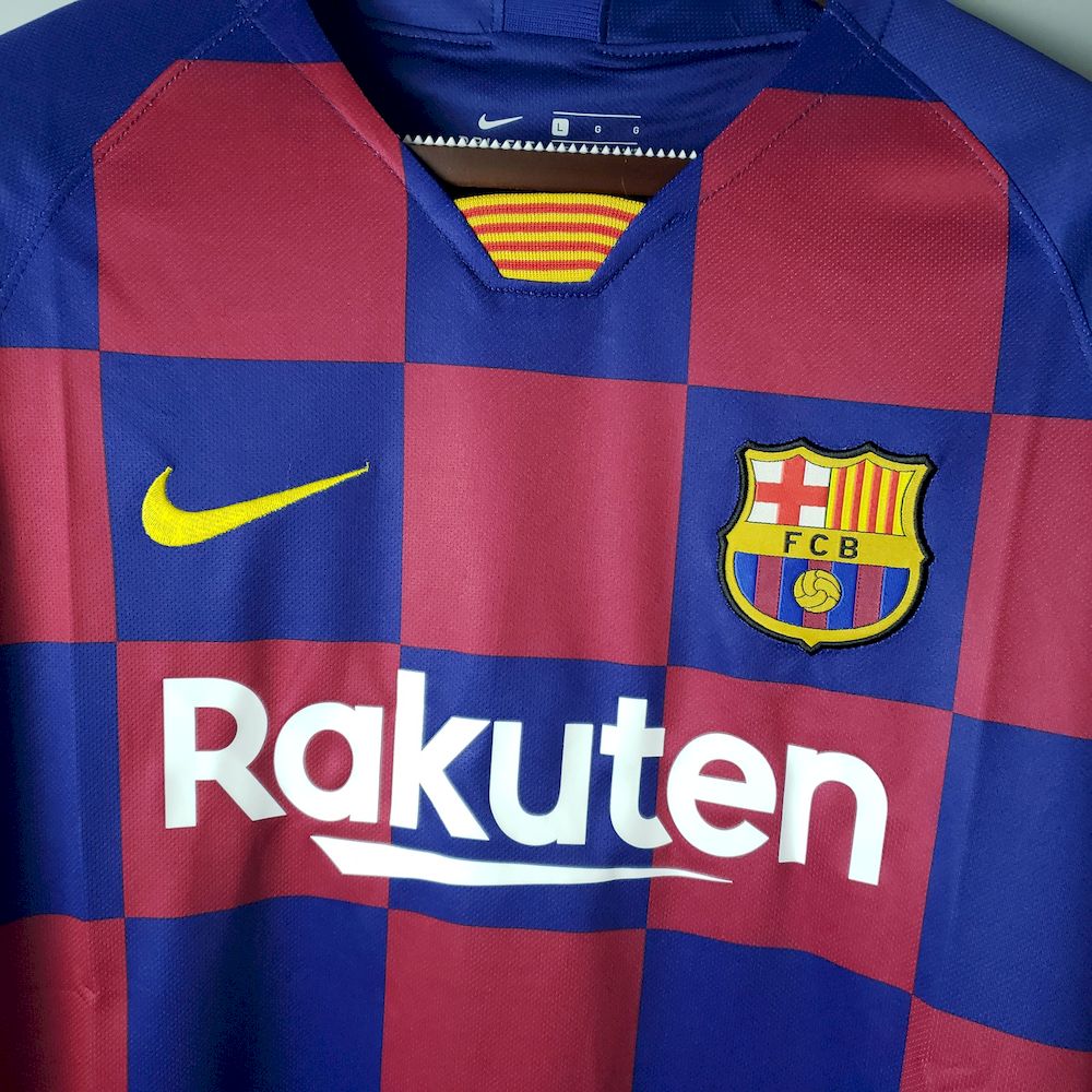 Barcelona 2019/20 Retro Home Jersey