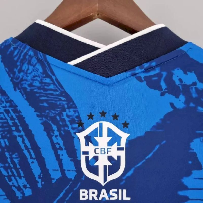 Men's Brazil 2022 Jersey – Blue
