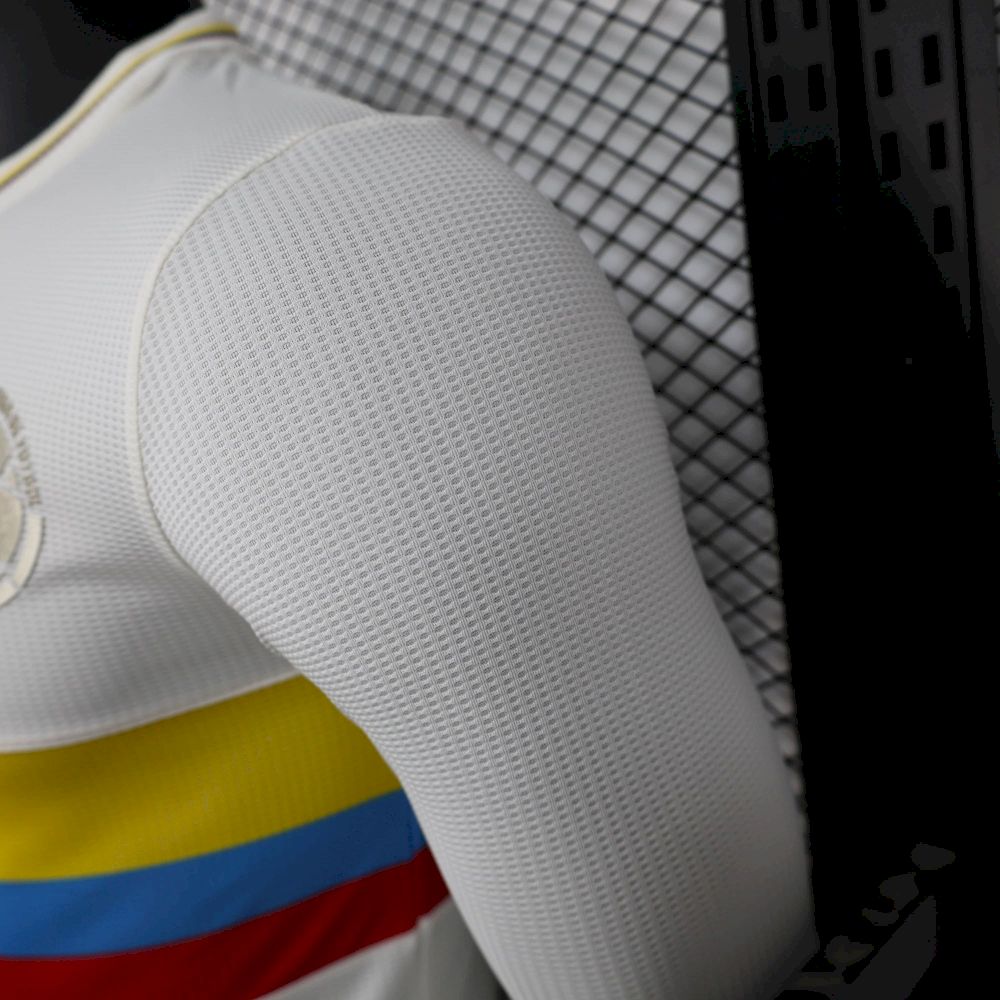 Men's Colombia 2024/25 Player 100th Anniversary Long Sleeve Jersey