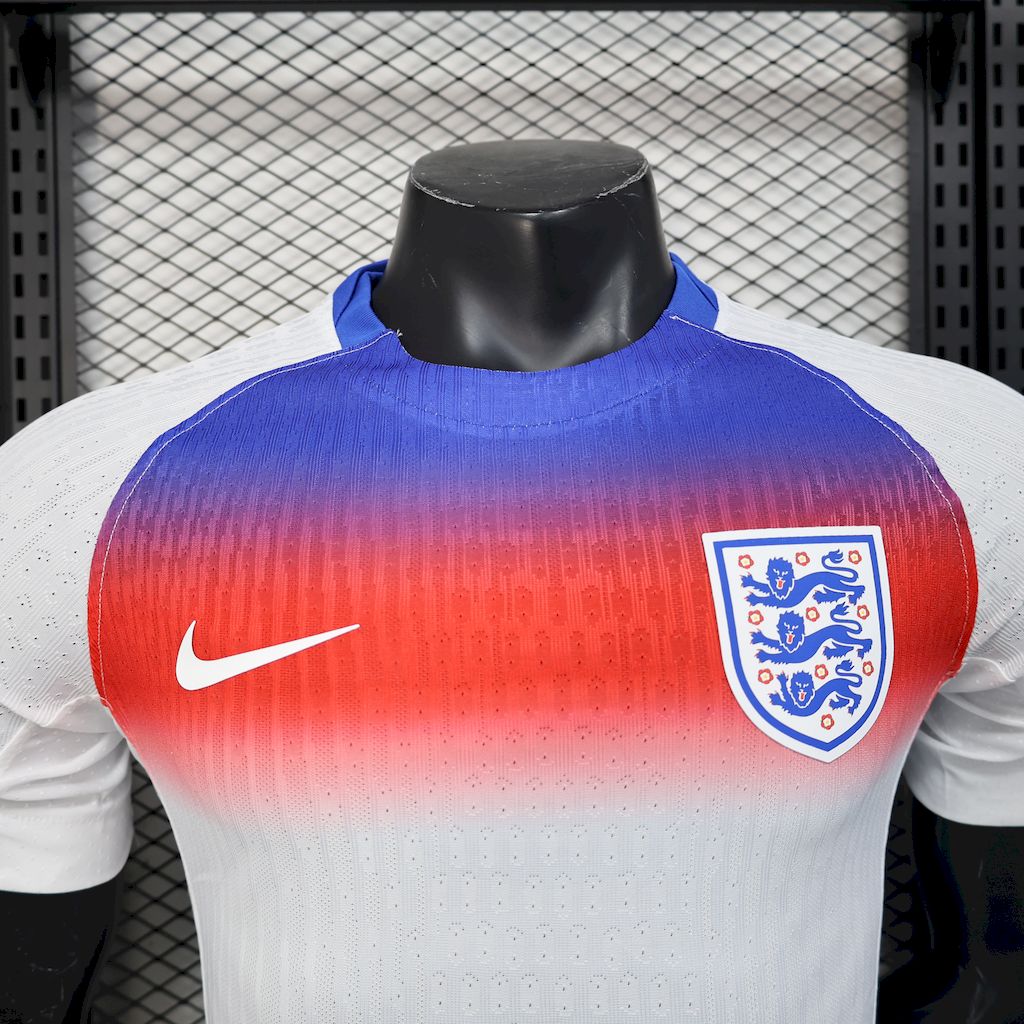 Men's England 2025/26 Player Home Jersey