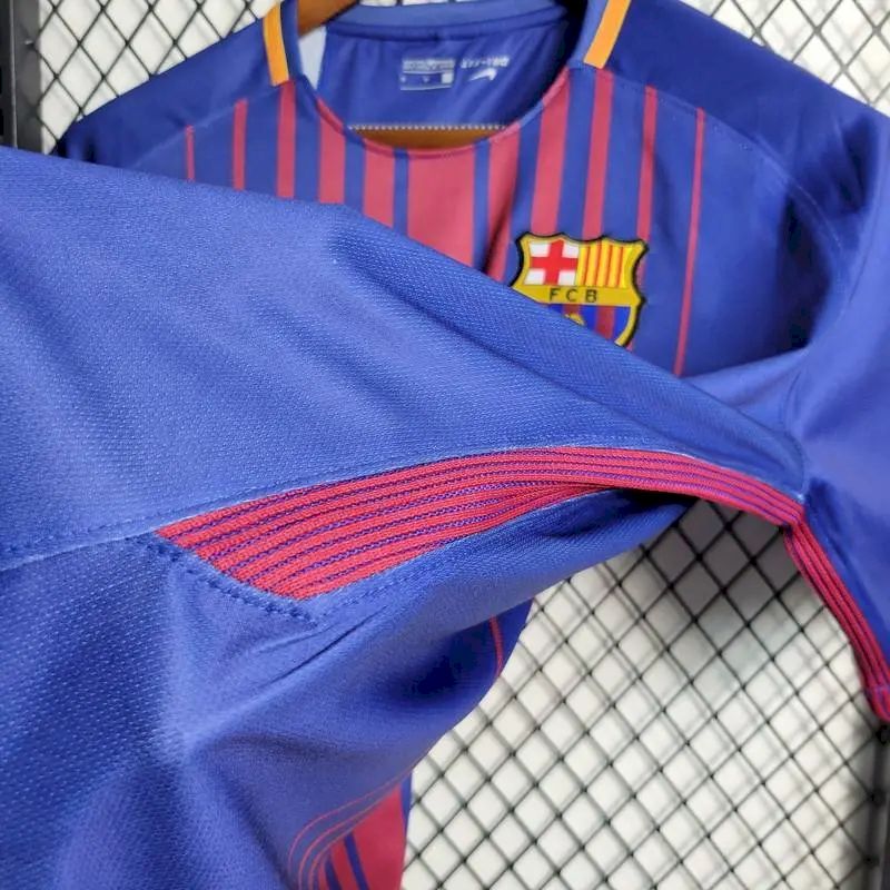 Barcelona 2017/18 Retro Home Jersey
