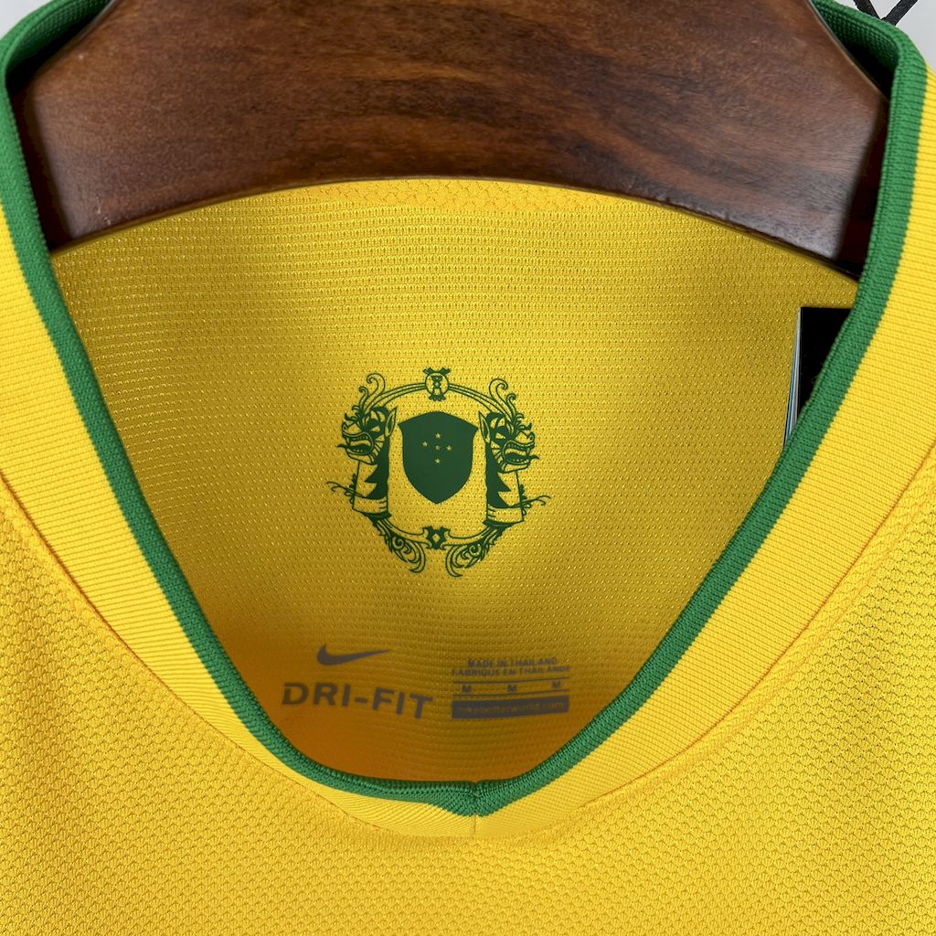 Brazil 2012/13 Retro Home Jersey