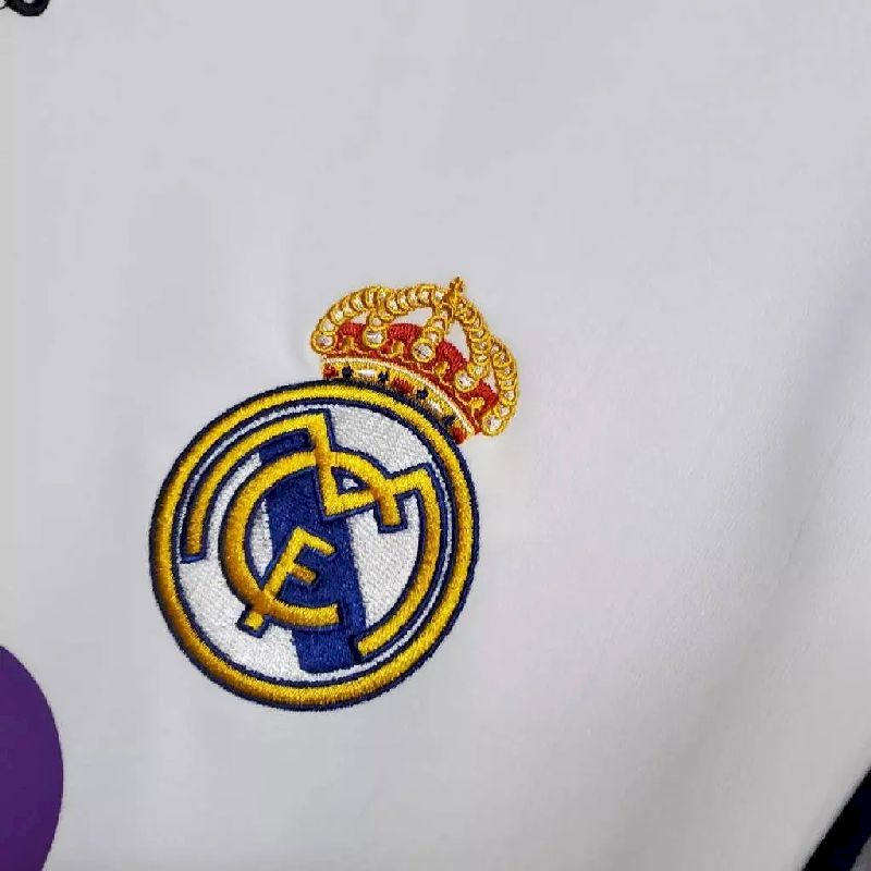 Real Madrid 2006/07 Retro Home Long Sleeves Jersey