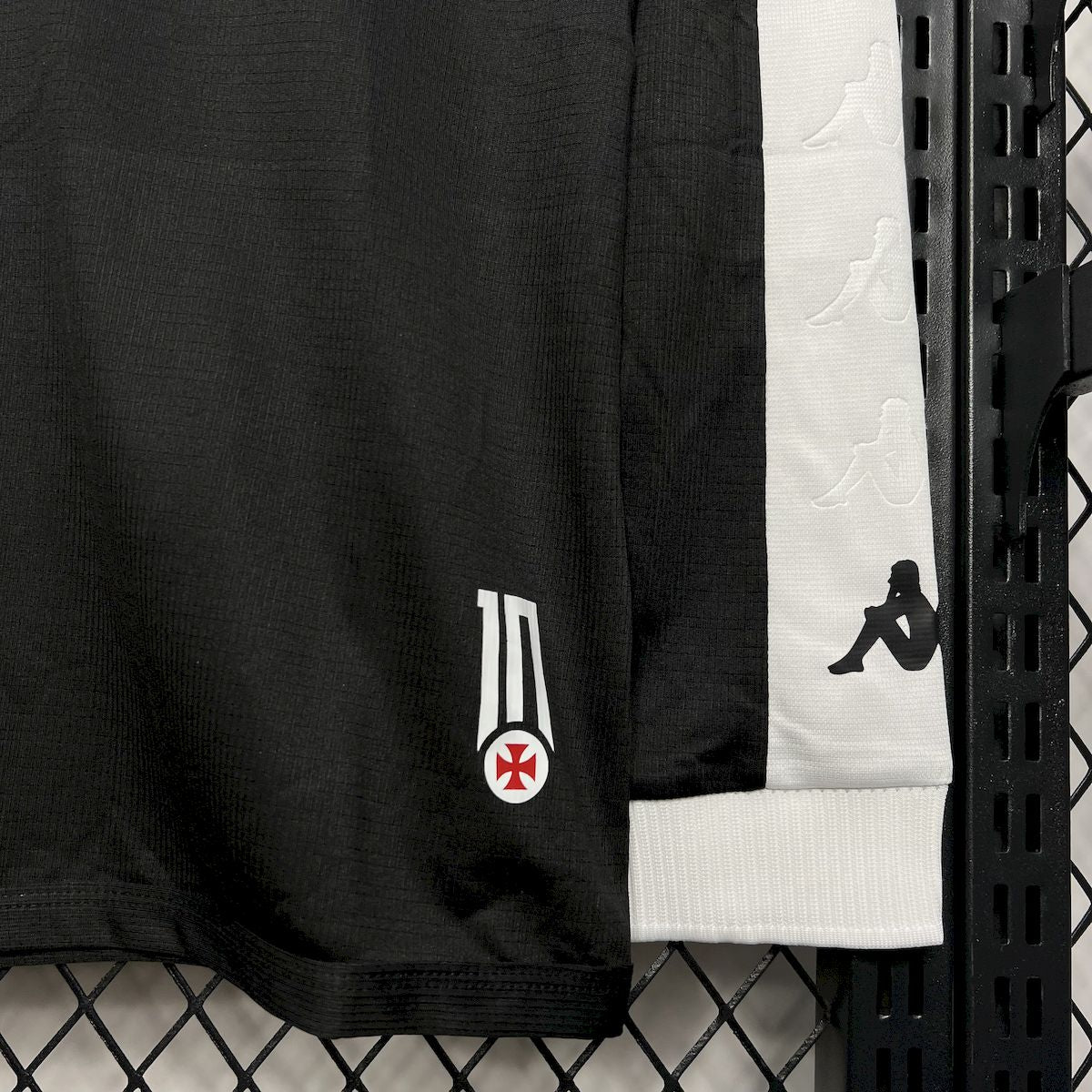 Men's Vasco Da Gama 2024/25 Home Long Sleeve Jersey