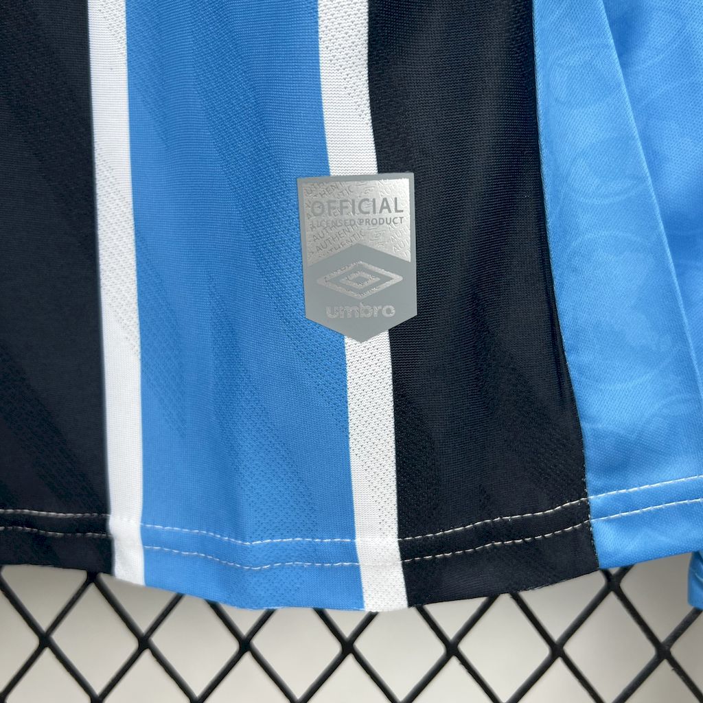 Men's Grêmio 2025/26 Home Long Sleeve Jersey