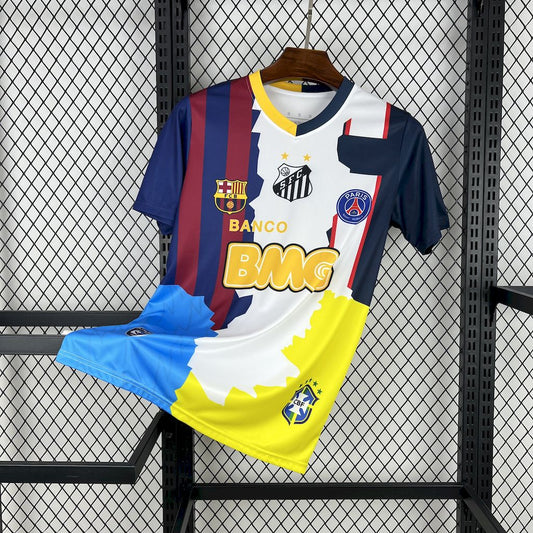Men’s NeymarJúnior 2025/26 all club mix Jersey