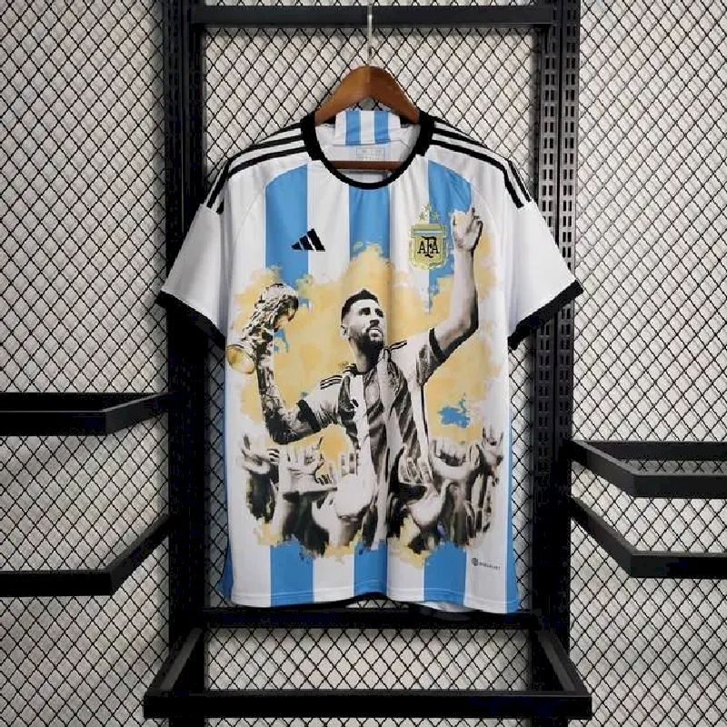 Men's Argentina 2023/24 Championship Commemorative Edition Jersey