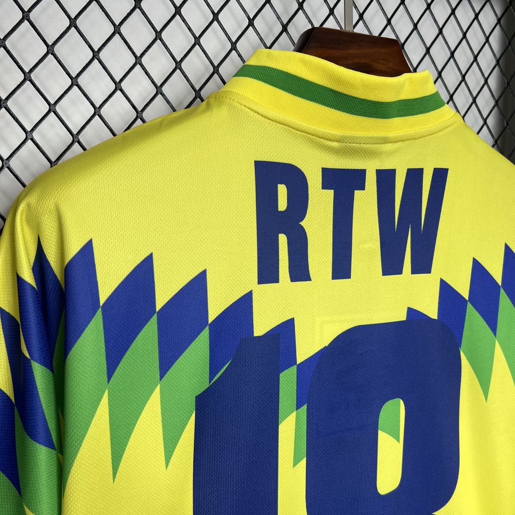 Brazil 1995 Retro Home Corteiz Jersey