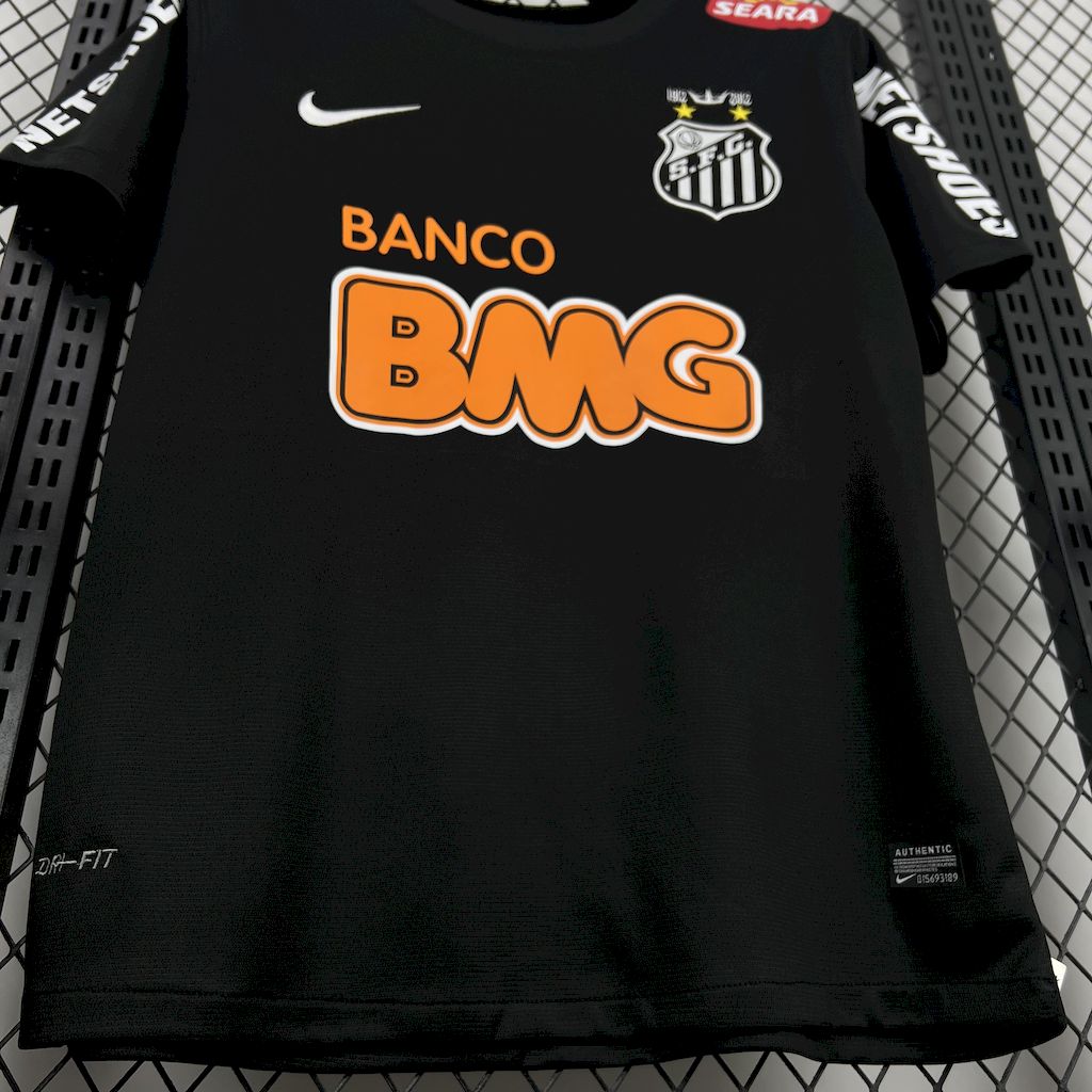 Santos 2011/12 Retro Black Jersey