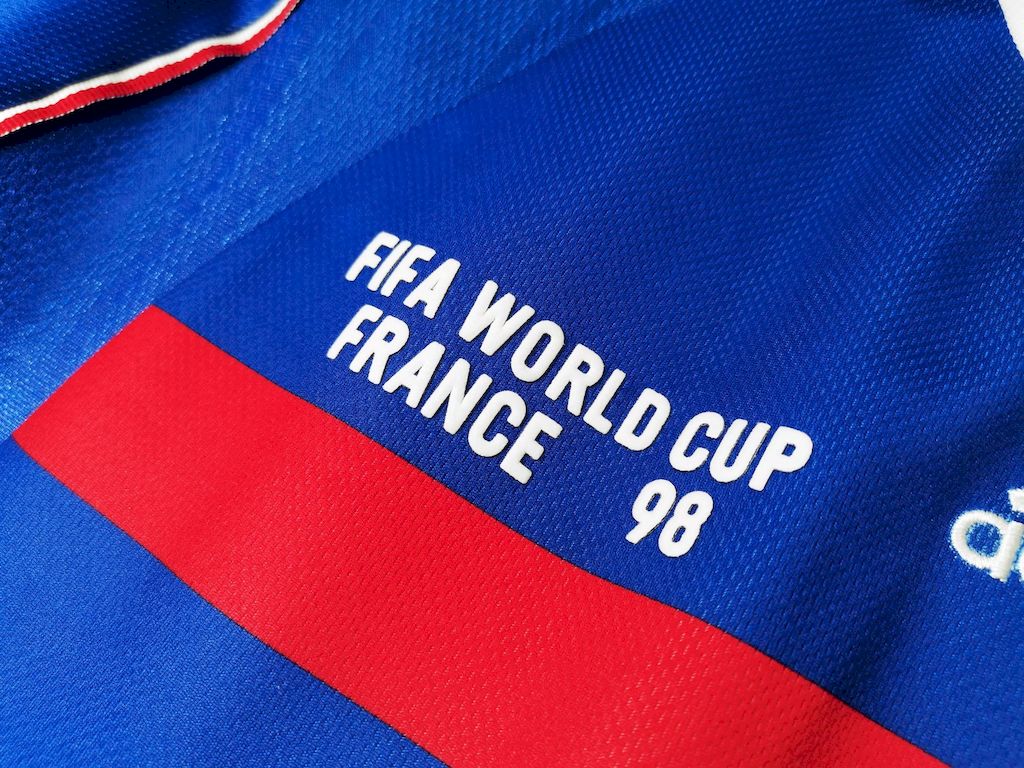 France 1998 Retro World Cup Home Jersey