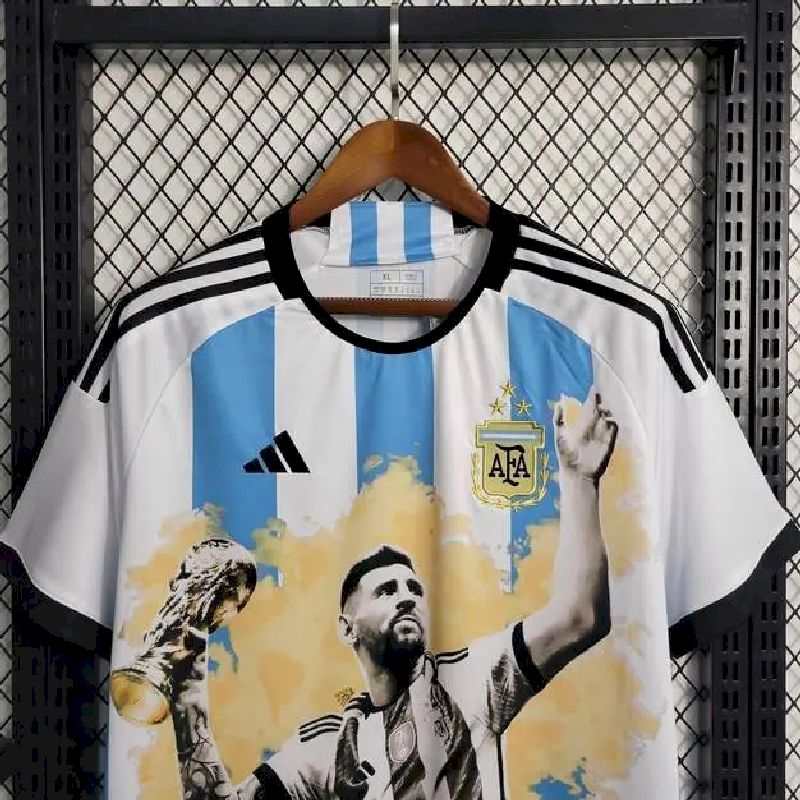 Men's Argentina 2023/24 Championship Commemorative Edition Jersey