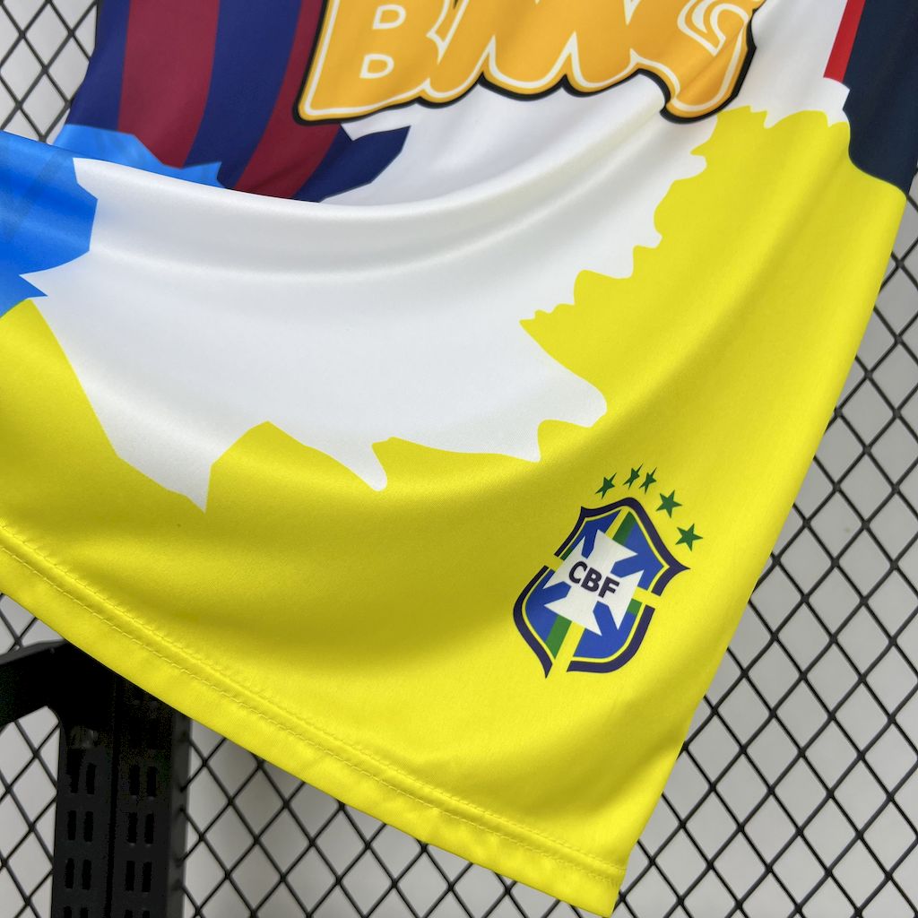 Men’s NeymarJúnior 2025/26 all club mix Jersey