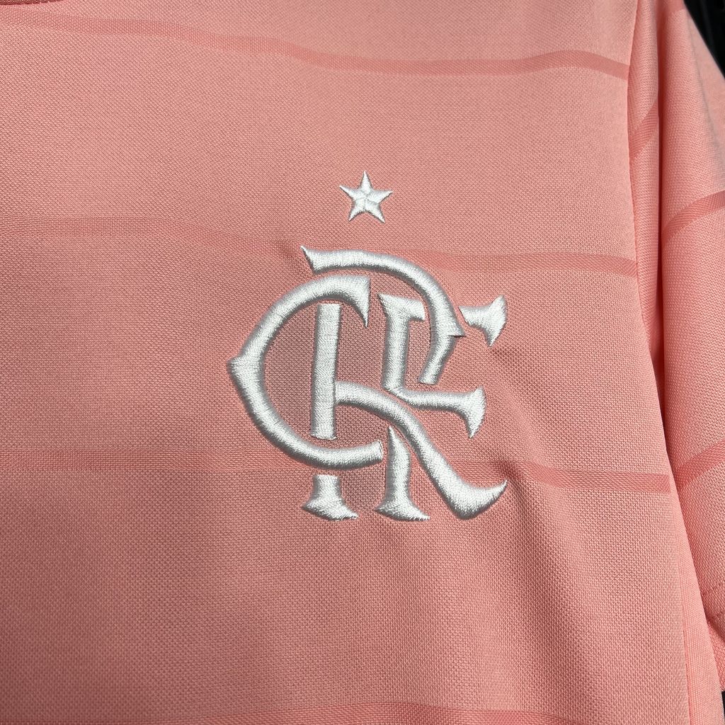 Men's Flamengo 2021/22 Outubro Rosa Jersey