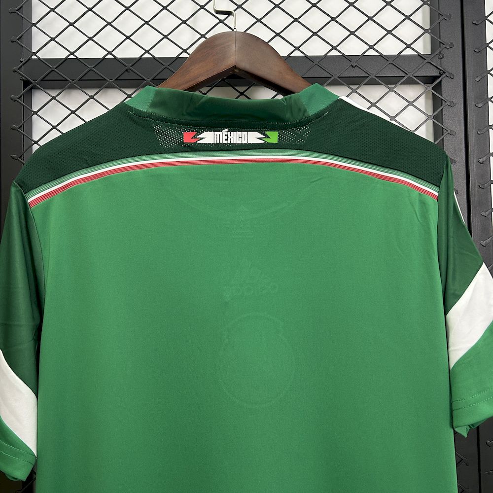 Mexico 2014 Retro Home Jersey
