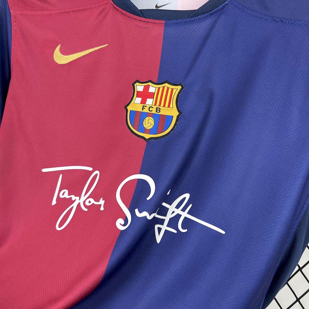 Men’s Barcelona 2024/25 Home Barcelona Jersey