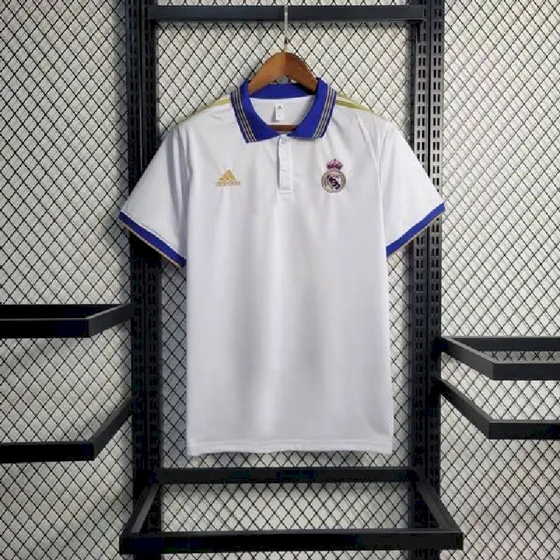 Men's Real Madrid 2023/24 Fan White Polo