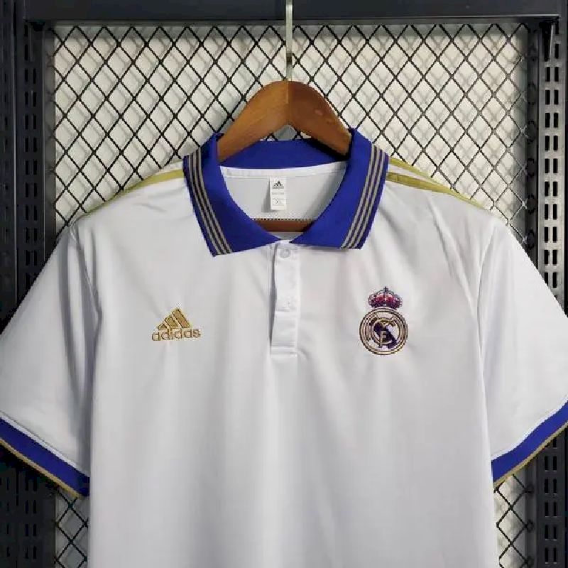 Men's Real Madrid 2023/24 Fan White Polo