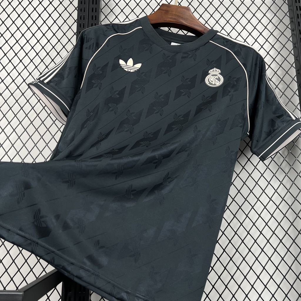 Men's Real Madrid 2024/25 Fan Special Edition Black Jersey