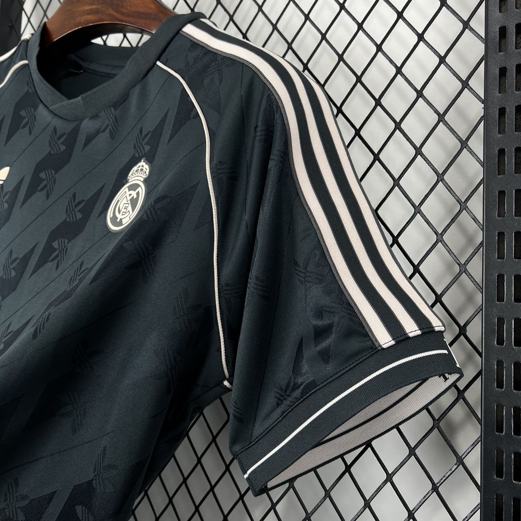 Men's Real Madrid 2024/25 Fan Special Edition Black Jersey