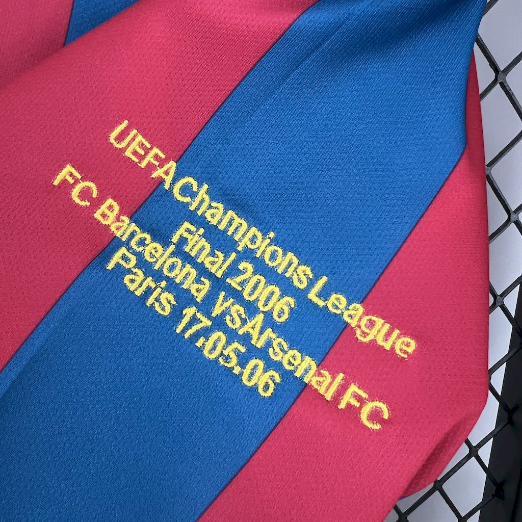 Barcelona 2005/06 Retro Home Jersey
