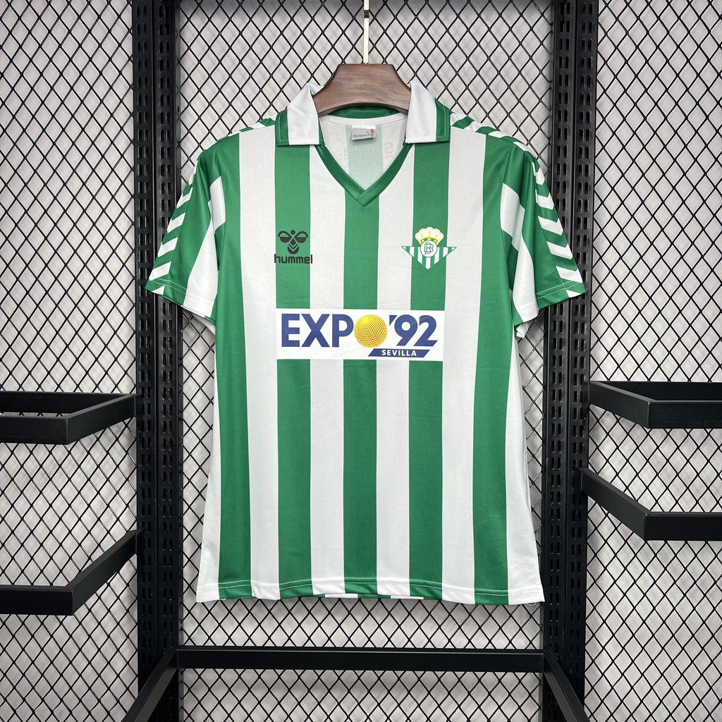 Real Betis 1988/89 Retro Home Jersey