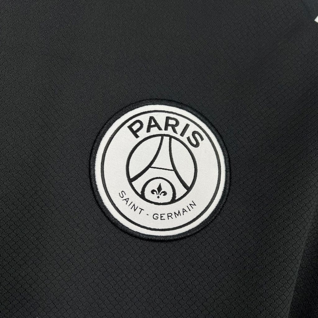 Men's Paris Saint-Germain 2024/25 Fourth Black Jersey