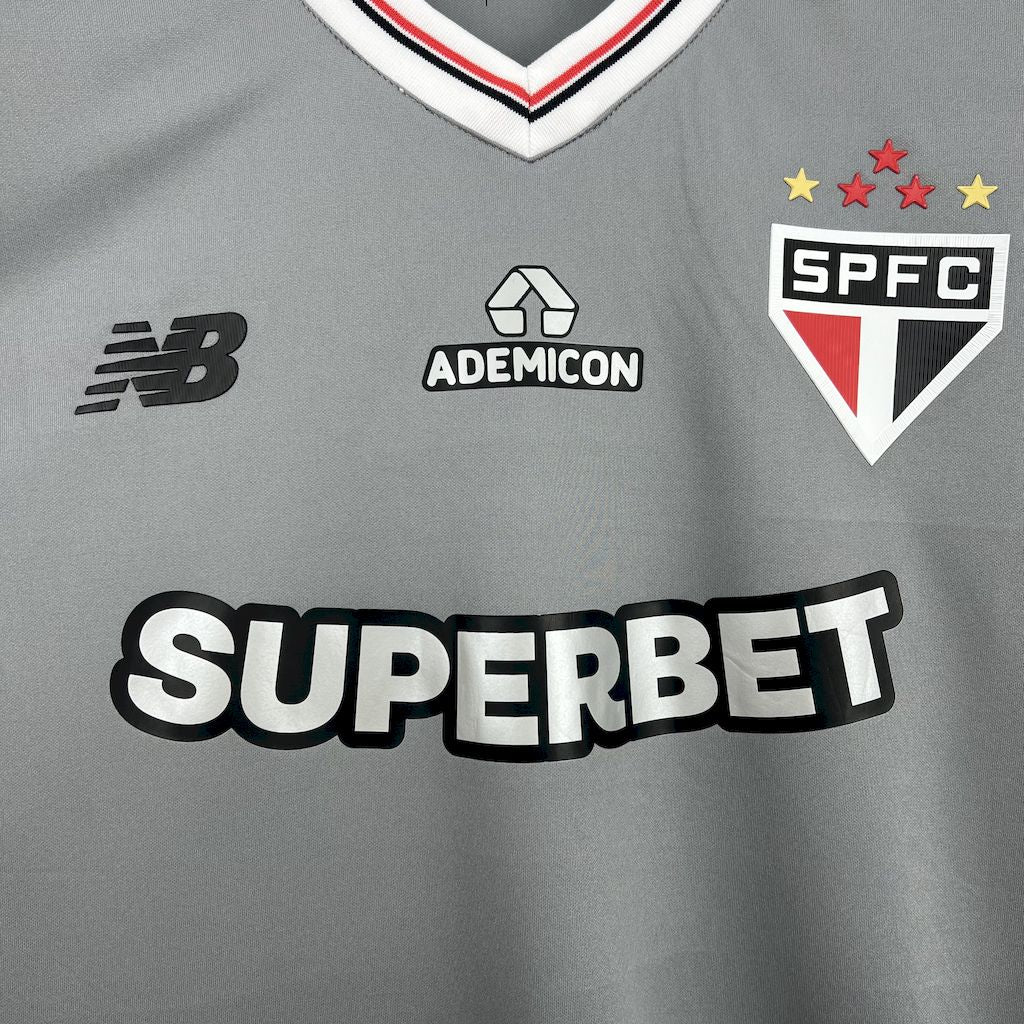 Men's São Paulo 2025/26 Grey Jersey