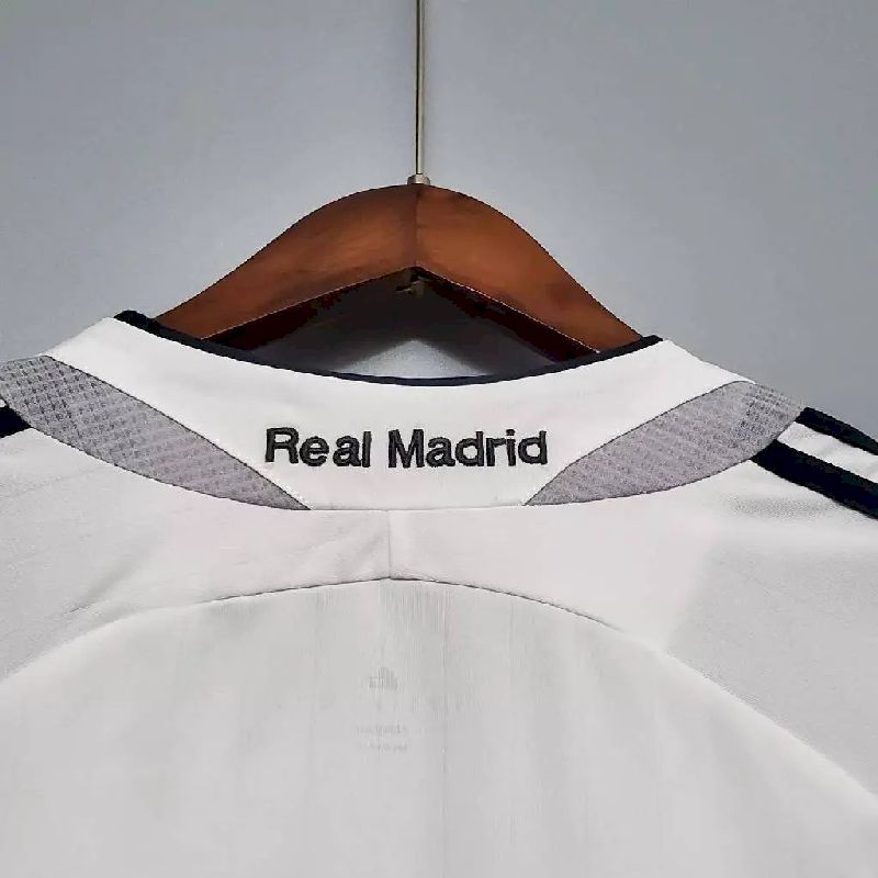 Real Madrid 2006/07 Retro Home Long Sleeves Jersey